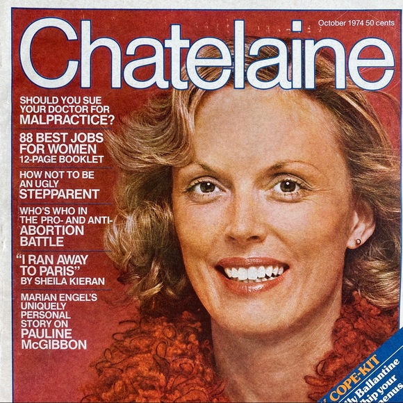 RARE 4 Chatelaine mag vtg 1974 Fashion, Lifestyle & Ads - Picture 5 of 9